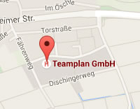TEAMPLAN GmbH Google Maps